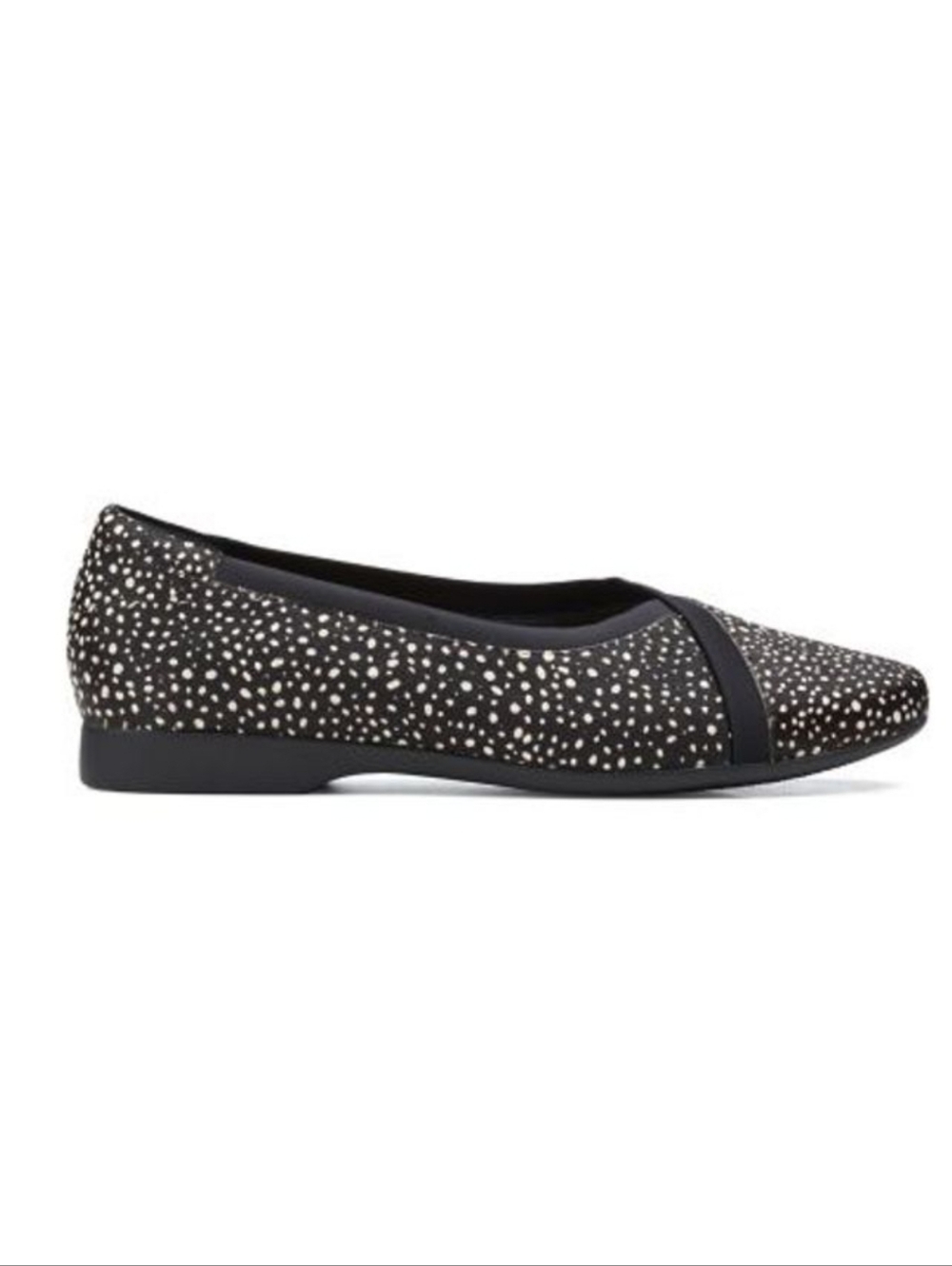 Clarks Un Darcey Pony Hair Ballet Flats